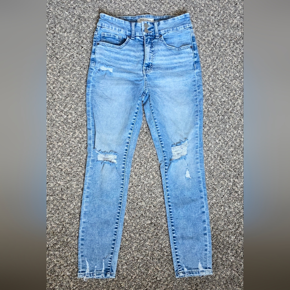 BKE Billie Distressed Skinny Jeans